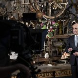 Le président de la Confédération s'est exprimé à Fribourg devant une œuvre de l'artiste Jean Tinguely pour exhorter le pays à avoir le courage de bouger.